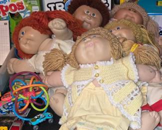 Collection of Cabbage Patch Dolls