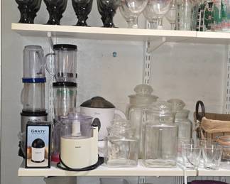Canisters - Glasses - Choppers - Nutri Bullet