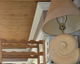 Wine Rack - Seashell Lamp