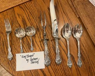 Miscellaneous pieces King Edward by Towle Sterling