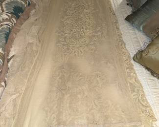 Antique Lace Coverlet 