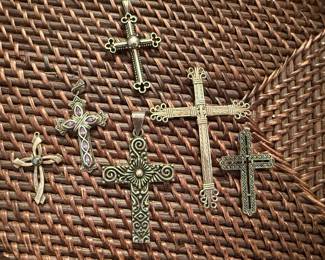 Sterling Silver crosses
