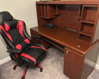 Credenza with hutch (Matching desk and file cabinet available)
