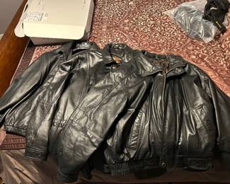 Vintage leather jackets