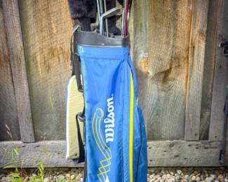 Wilson Golf Bag with Mixed Club Set – TaylorMade, Ping & More
