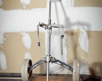 BAG BOY Vintage Golf Push Cart – Metal with Wide Wheels

