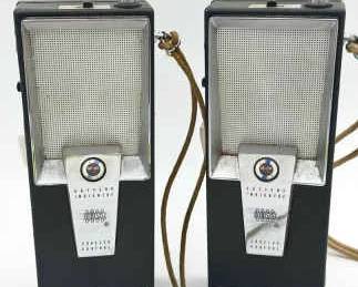 (2) Ross 11TR Transceiver Walkie Talkies
