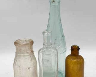 (4) Vintage Bottles
