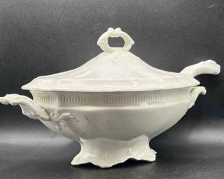 (3) Piece Gravy Boat by Johnson Bros England
