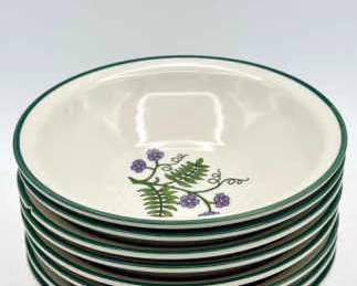 (8) "Country Vine™" collection by Nina Mortellito Bowls
