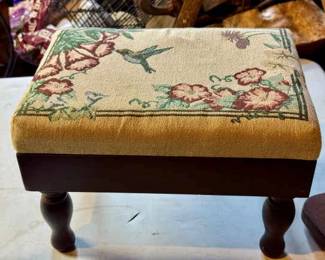 Hummingbird Foot Stool
