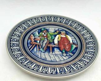 Gerz Stoneware Plate From West Germany
