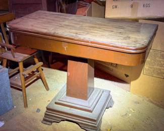 Vintage Folding Card Table
