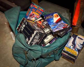 (Duffle Bag) Mixed VHS Movies
