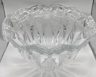 J.G. Durand Calliope Lead Crystal Bowl

