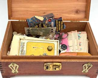 Buttons/sewing Supplies Mystery Lot

