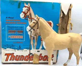 Marx Toys "Thunderbolt" horse
