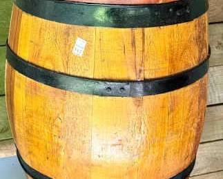 Wooden Barrel
