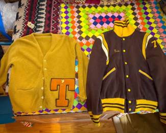 Vintage Varsity Jacket & Sweater
