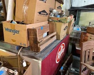 DR Pepper chest cooler