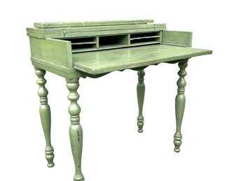 Green Painted Desk