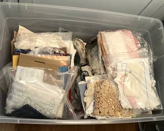 Vintage linens