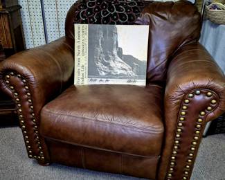 Much modern furniture!! Lane leather armchair