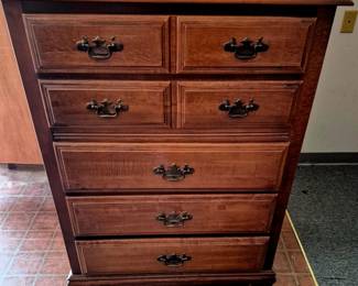 Much modern furniture. Dressers and chest of drawers