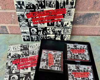 100+ Albums and related items. "Rolling Stones Singles Collection The London Years" C. D. set
