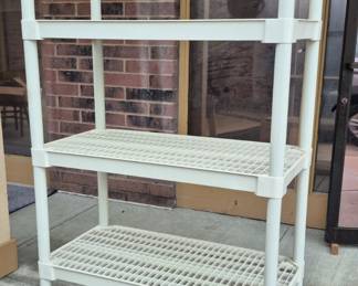 Storage shelves