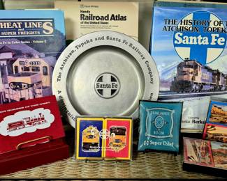 "Sante Fe Railroad" collectibles