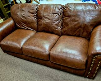 Lane leather sofa