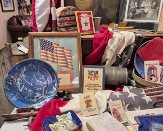 Vintage patriotic collectibles 