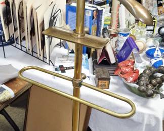 Much brass, bronze and silver plate.