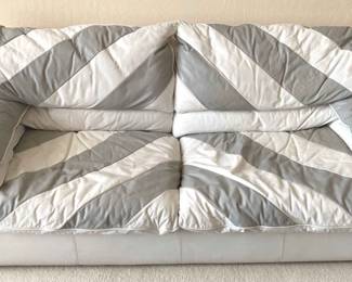 Custom Leather Couch