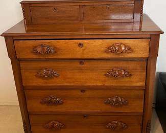 Vintage Wooden Dresser