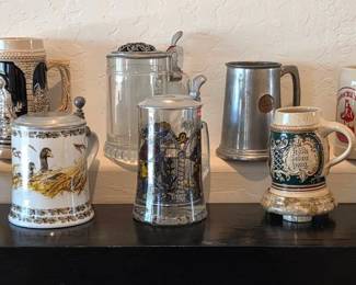 Glass Ceramic Beer Steins