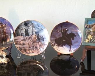 Wildlife Native Amer Plates