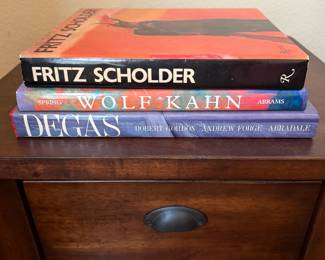 Art Books - Fritz Scholder, Wolf Kahn, Degas