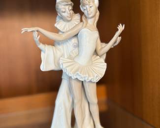 Lladro Carnival Couple porcelain figurine