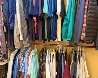 Men's clothing size Med/Lg