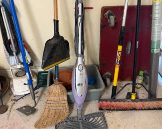 Cleaing supplies- mops, brooms, vacuums