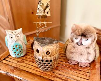 Vintage owls