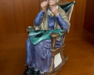 Royal Doulton figure- " A Stitch in Time"