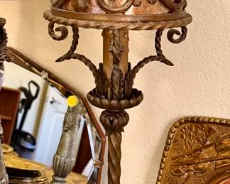 Vintage brass lamp
