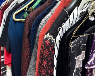 Vintage & newer clothing