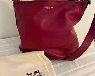 Coach Leather Crossbody Bag