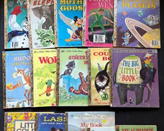 Vintage Little Golden Book Collection