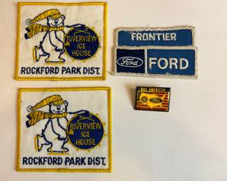 Vintage Riverview Ice House , Rockford Park Dist. & Frontier Ford