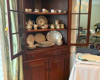 Benbow mid century corner cabinet